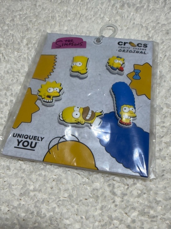 CROCS Accessories - Crocs Jibbitz The Simpsons Charms Set Bart Homer Lisa Marge New